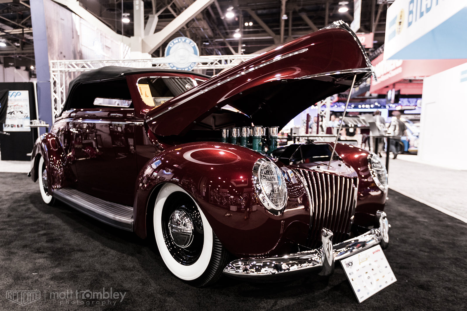 Relicate Leather Interior 1940 Ford Coupe Lokar Lucille