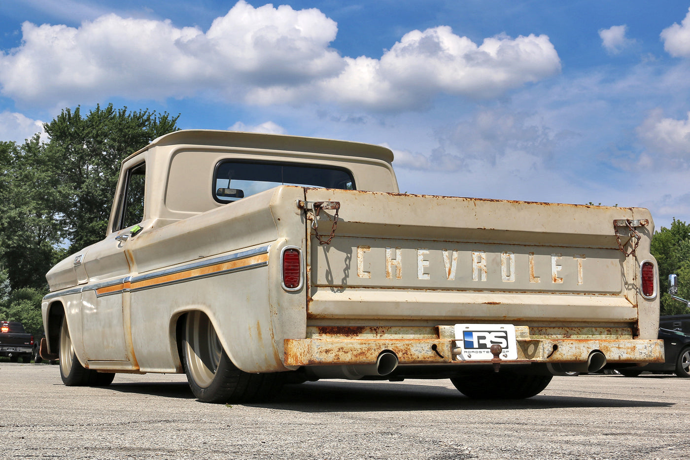 Roadster Shop 1965 Chevy C10 Relicate Distressed Leather Interior