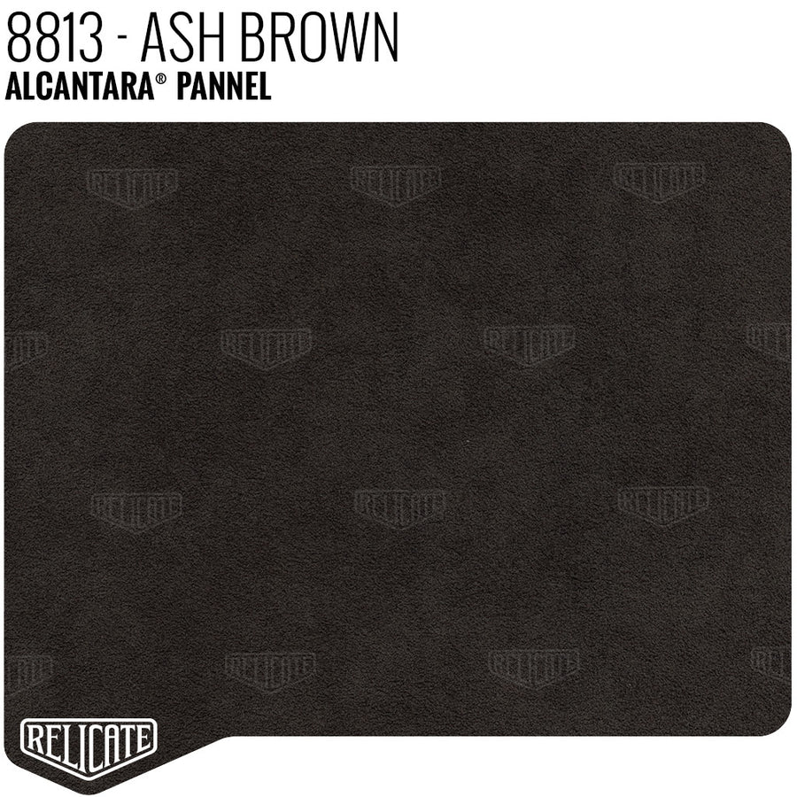 Alcantara Auto Panel - 8813 Ash Brown YARDAGE - Relicate Leather Automotive Interior Upholstery