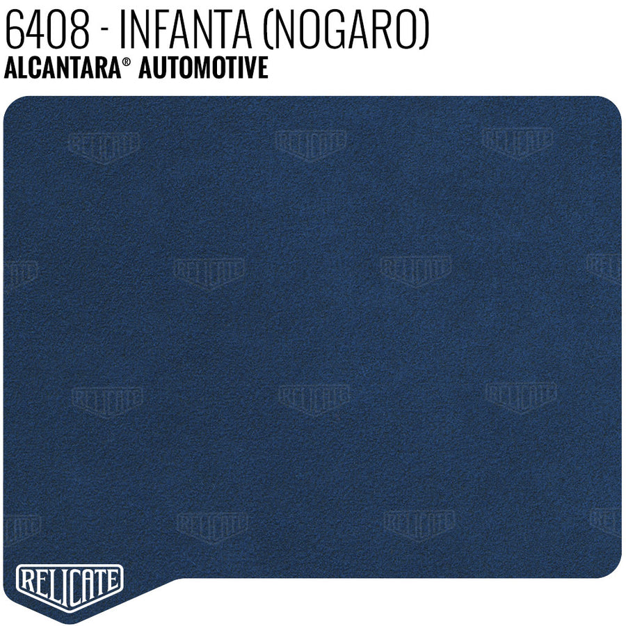 Alcantara Auto Panel - 6408 Infanta Blue YARDAGE - Relicate Leather Automotive Interior Upholstery