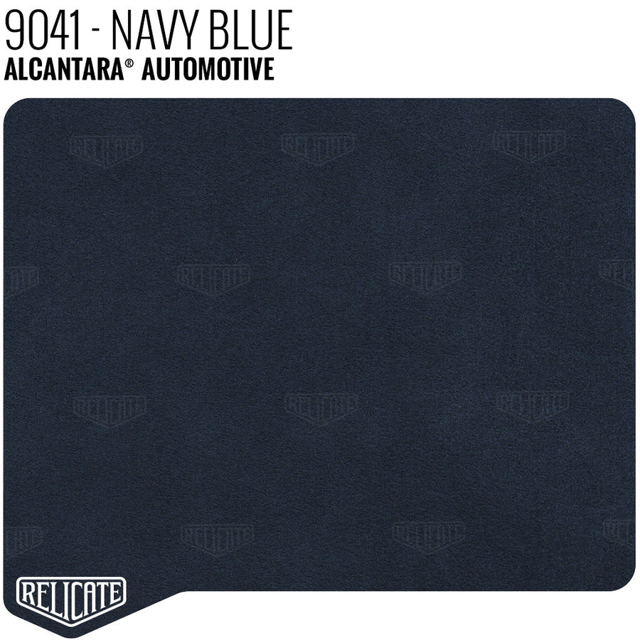 Alcantara Auto Panel - 9041 Navy Blue YARDAGE - Relicate Leather Automotive Interior Upholstery
