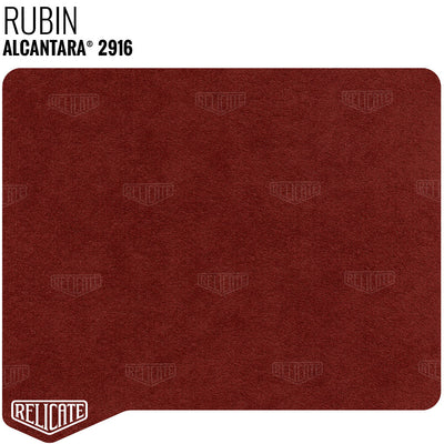 Alcantara - Unbacked - Panel 2916 Rubin - Unbacked / Product - Relicate Leather Automotive Interior Upholstery