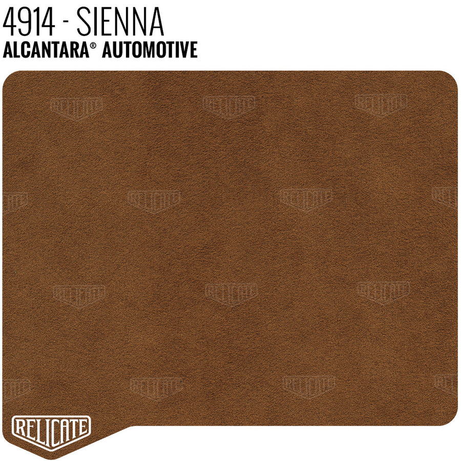 Alcantara Auto Panel - 4914 Sienna YARDAGE - Relicate Leather Automotive Interior Upholstery