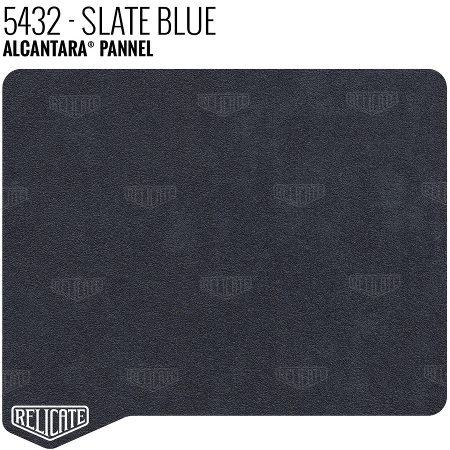 Alcantara Auto Panel - 5432 Slate Blue YARDAGE - Relicate Leather Automotive Interior Upholstery