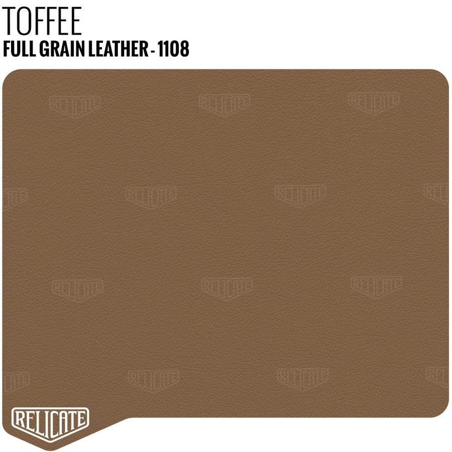 Toffee - 1108 Product / Full Hide - Relicate Leather Automotive Interior Upholstery