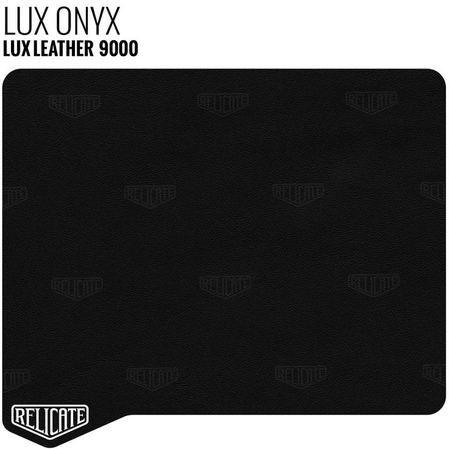 Lux Onyx Leather Product / 1/4 Hide - Relicate Leather Automotive Interior Upholstery