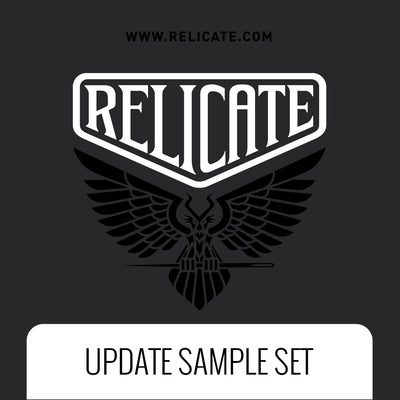 UPDATE SAMPLE SET - WHITE - Relicate Leather Automotive Interior Upholstery