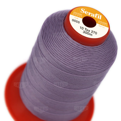 Blues/Purples Serafil Thread 10 (TEX 270) 0055 - Relicate Leather Automotive Interior Upholstery