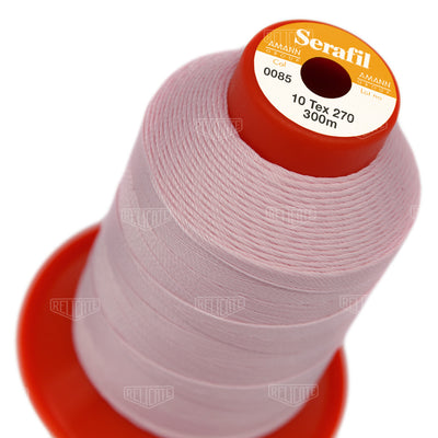 Pinks/Reds/Oranges Serafil Thread 10 (TEX 270) 0085 - Relicate Leather Automotive Interior Upholstery