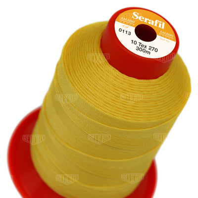 Yellows/Greens Serafil Thread 10 (TEX 270) 0113 - Relicate Leather Automotive Interior Upholstery