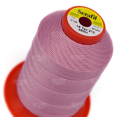 Pinks/Reds/Oranges Serafil Thread 15 (TEX 210) 0156 - Relicate Leather Automotive Interior Upholstery