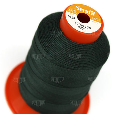 Blues/Purples Serafil Thread 10 (TEX 270) 0425 - Relicate Leather Automotive Interior Upholstery