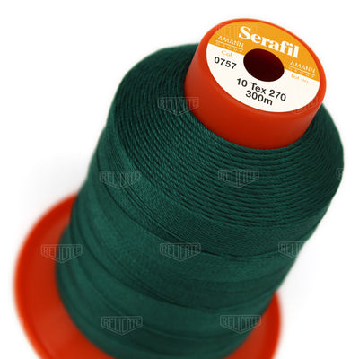 Yellows/Greens Serafil Thread 10 (TEX 270) 0757 - Relicate Leather Automotive Interior Upholstery