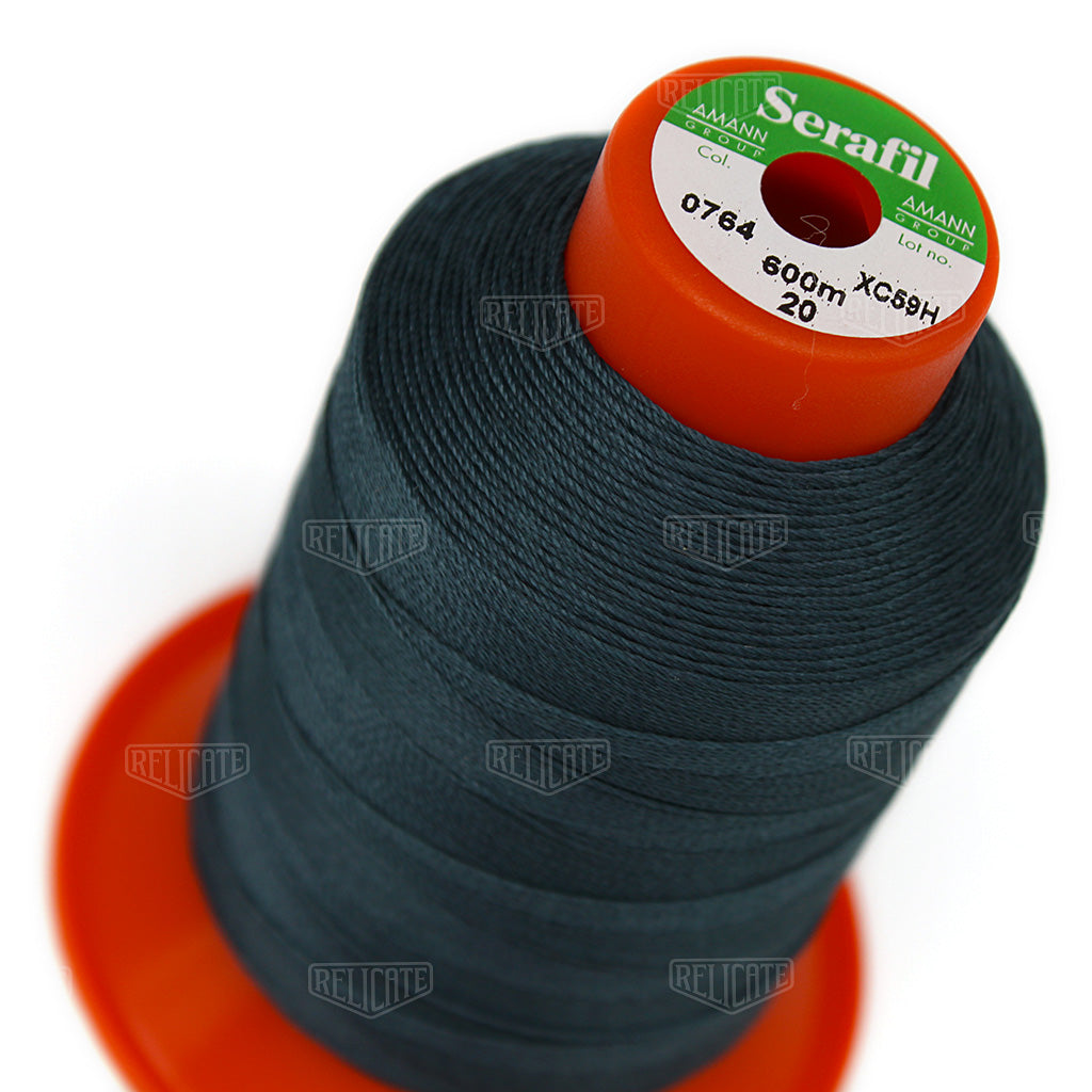 Blues/Purples Serafil Thread 20 (TEX 135) 0764 - Relicate Leather Automotive Interior Upholstery