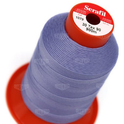 Blues/Purples Serafil Thread 30 (TEX 90) 1079 - Relicate Leather Automotive Interior Upholstery