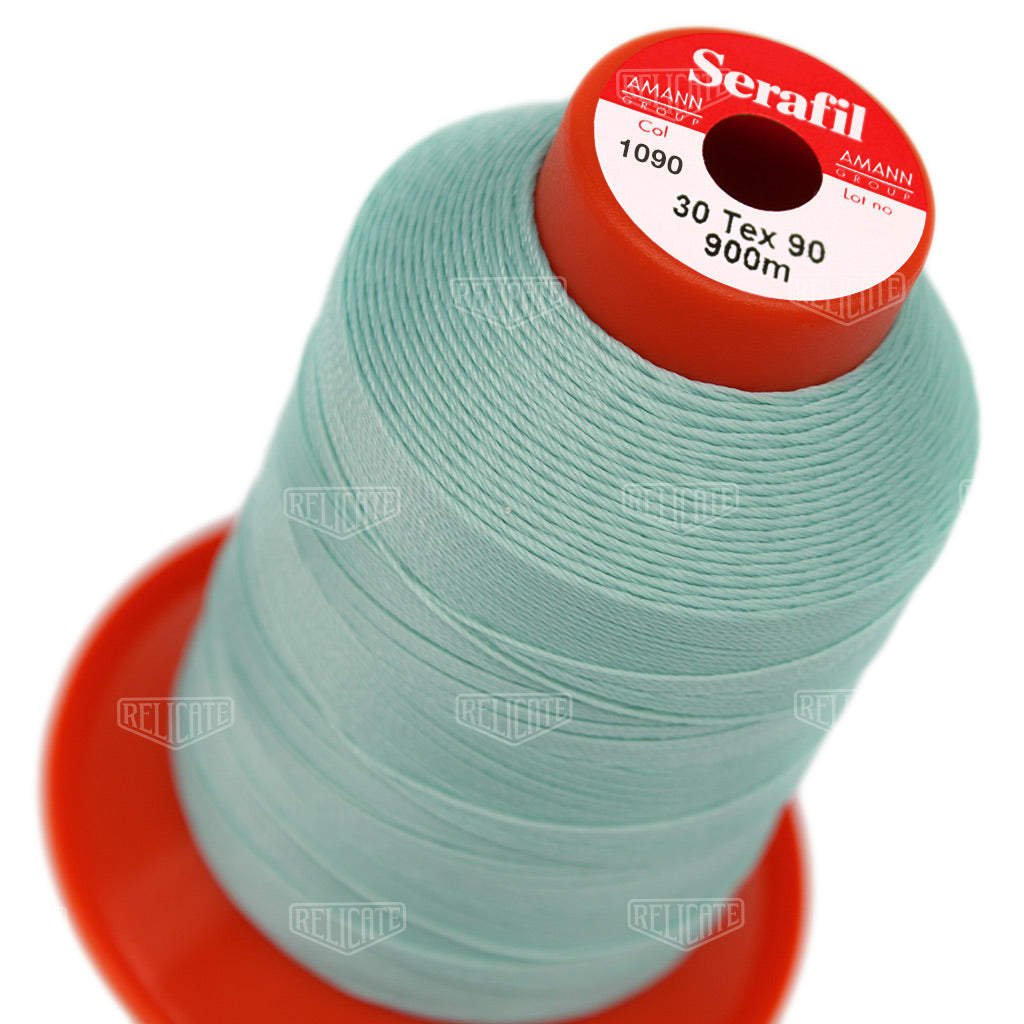 Yellows/Greens Serafil Thread 30 (TEX 90) 1090 - Relicate Leather Automotive Interior Upholstery
