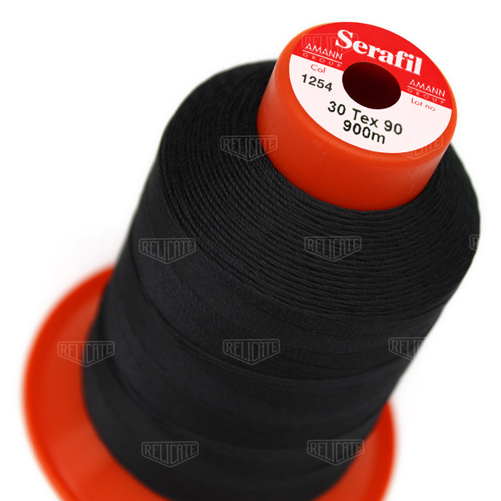 Blues/Purples Serafil Thread 30 (TEX 90) 1254 - Relicate Leather Automotive Interior Upholstery