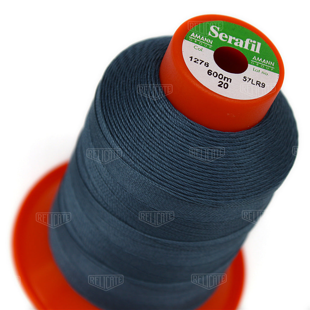 Blues/Purples Serafil Thread 20 (TEX 135) 1276 - Relicate Leather Automotive Interior Upholstery