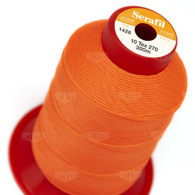 Pinks/Reds/Oranges Serafil Thread 10 (TEX 270) 1428 - Relicate Leather Automotive Interior Upholstery