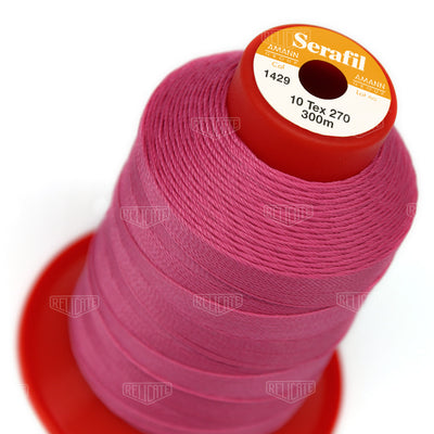 Pinks/Reds/Oranges Serafil Thread 10 (TEX 270) 1429 - Relicate Leather Automotive Interior Upholstery