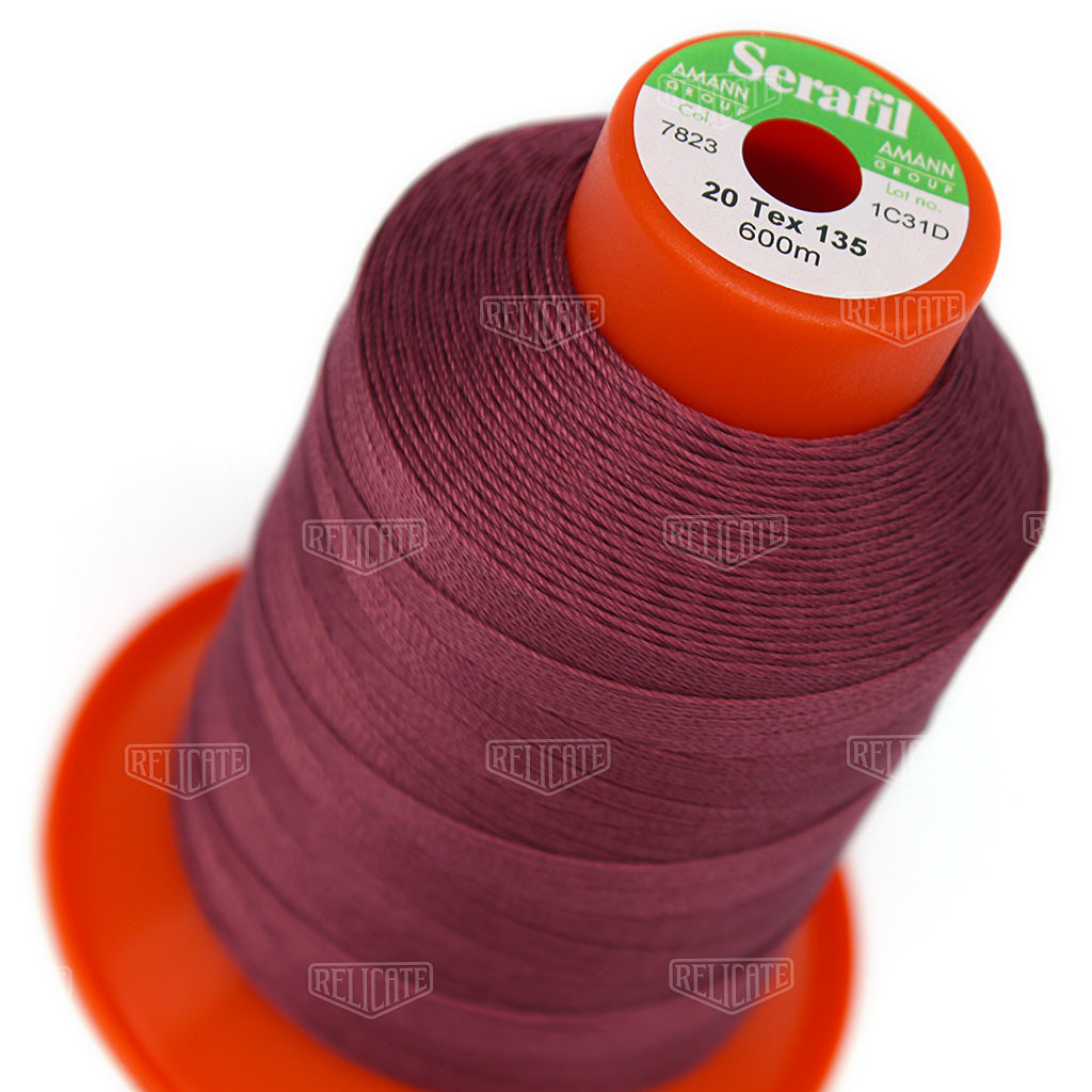 Blues/Purples Serafil Thread 20 (TEX 135) 7823 - Relicate Leather Automotive Interior Upholstery