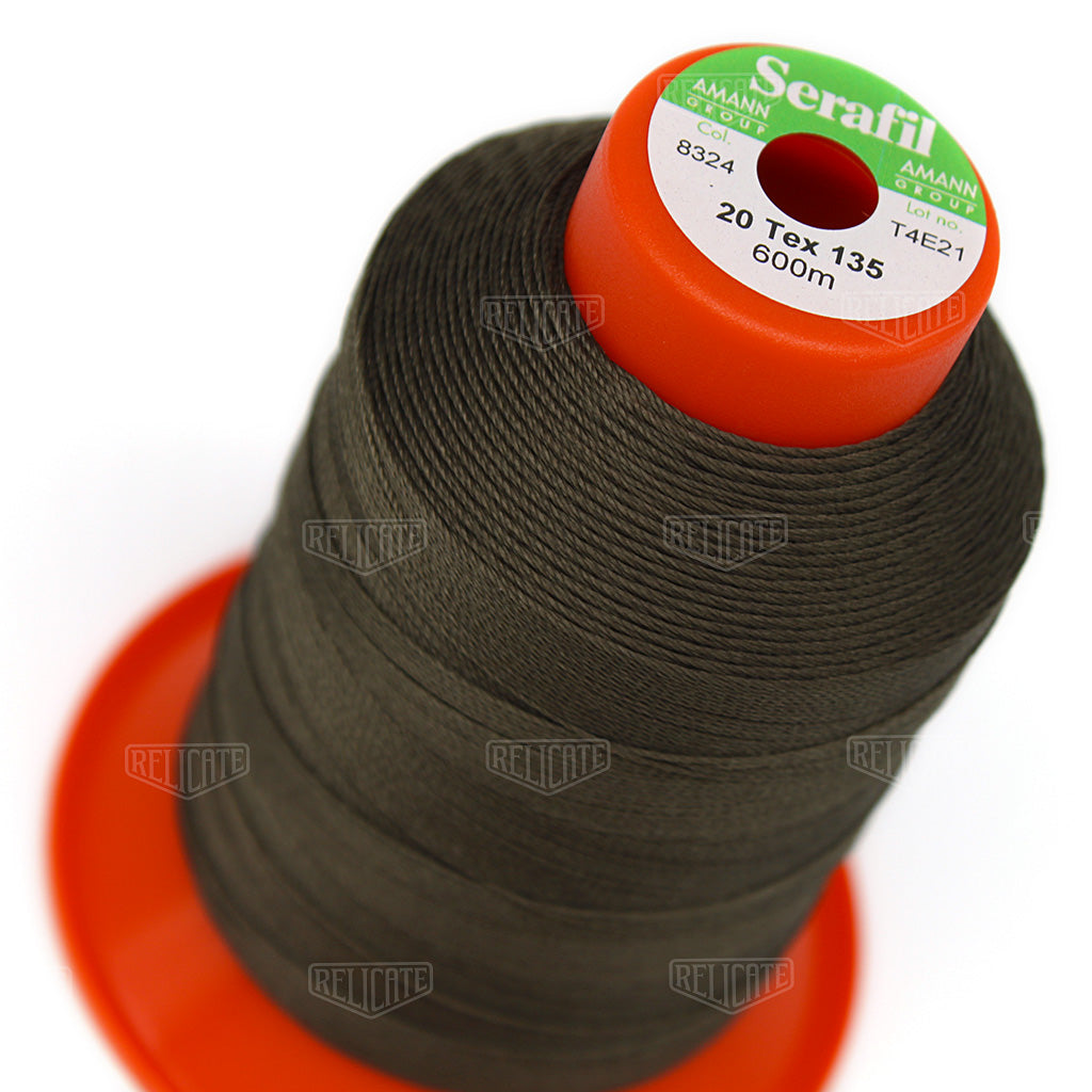 Yellows/Greens Serafil Thread 20 (TEX 135) 8324 - Relicate Leather Automotive Interior Upholstery