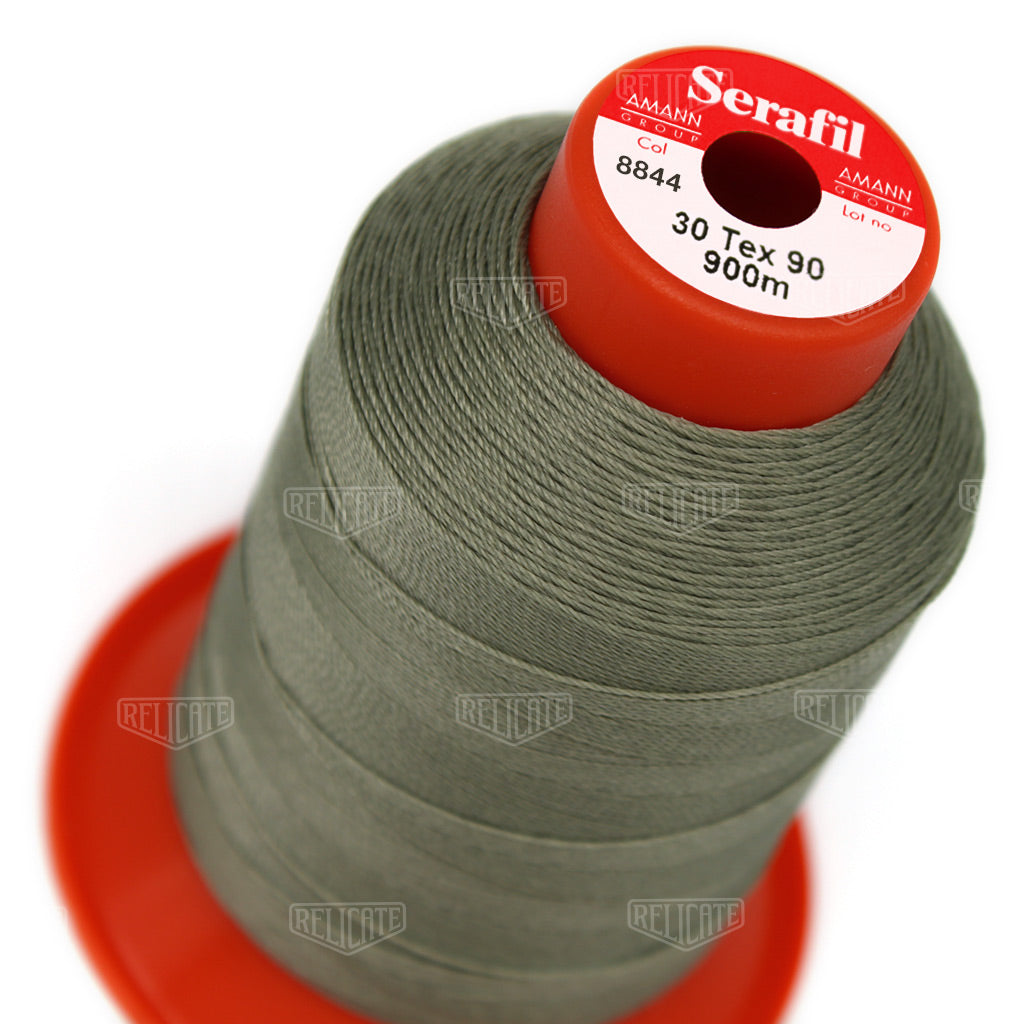 Yellows/Greens Serafil Thread 30 (TEX 90) 8844 - Relicate Leather Automotive Interior Upholstery