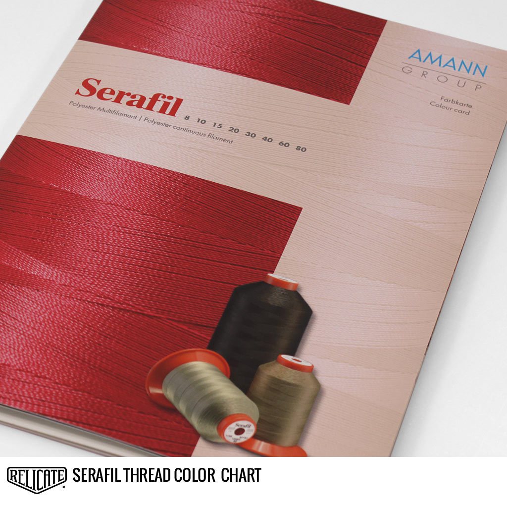 Amann Serafil Thread Color Chart - Relicate Leather Automotive Interior Upholstery