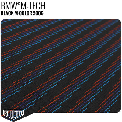 M TECH FABRIC - BLACK M-COLOR - Relicate Leather Automotive Interior Upholstery