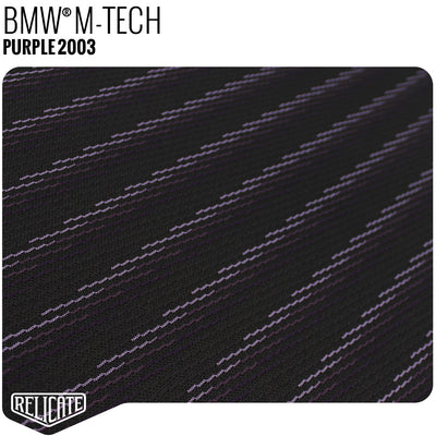 M TECH FABRIC - PURPLE - Relicate Leather Automotive Interior Upholstery