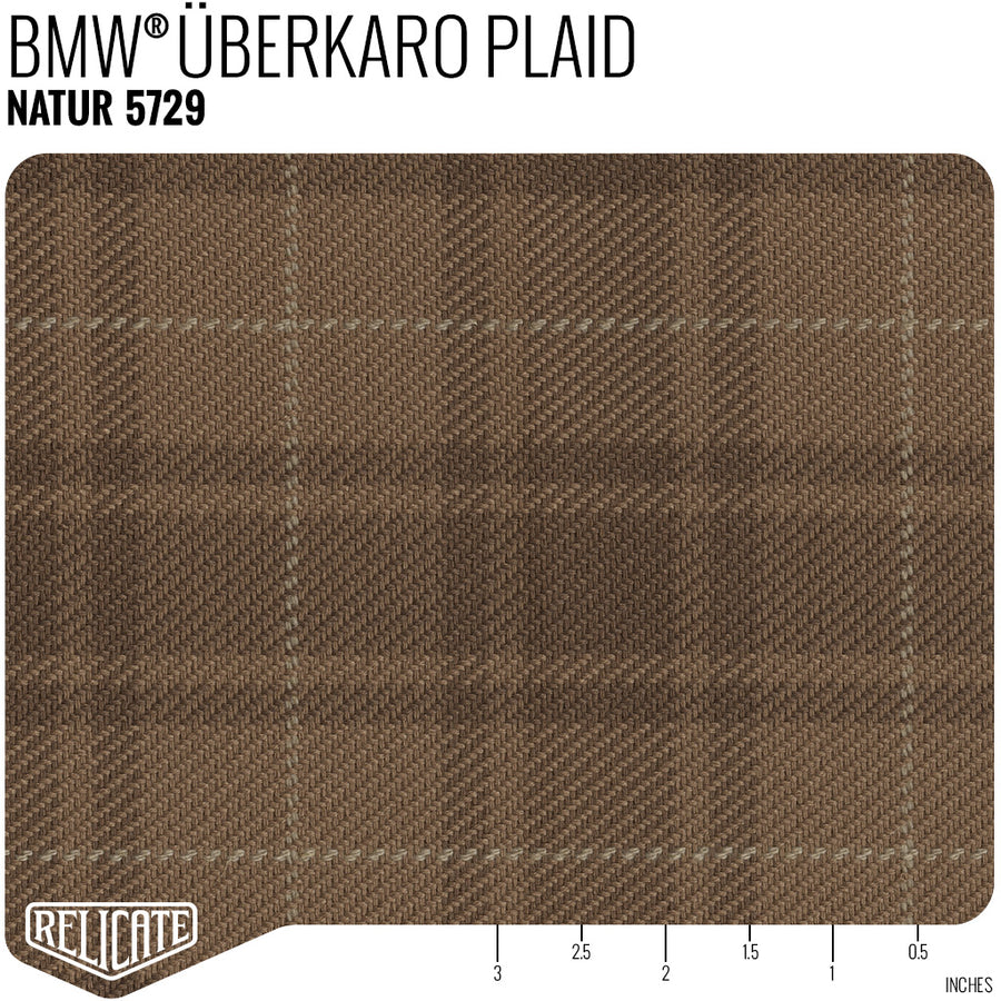 ÜBERKARO FABRIC FOR BMW - NATUR Product / Natur - Relicate Leather Automotive Interior Upholstery