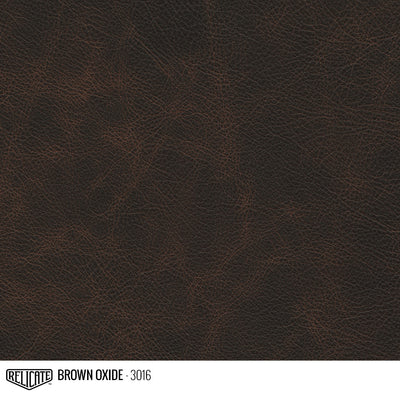 Matte Distressed Leather Hide(s) / Brown Oxide 3016 / Full Hide - Relicate Leather Automotive Interior Upholstery