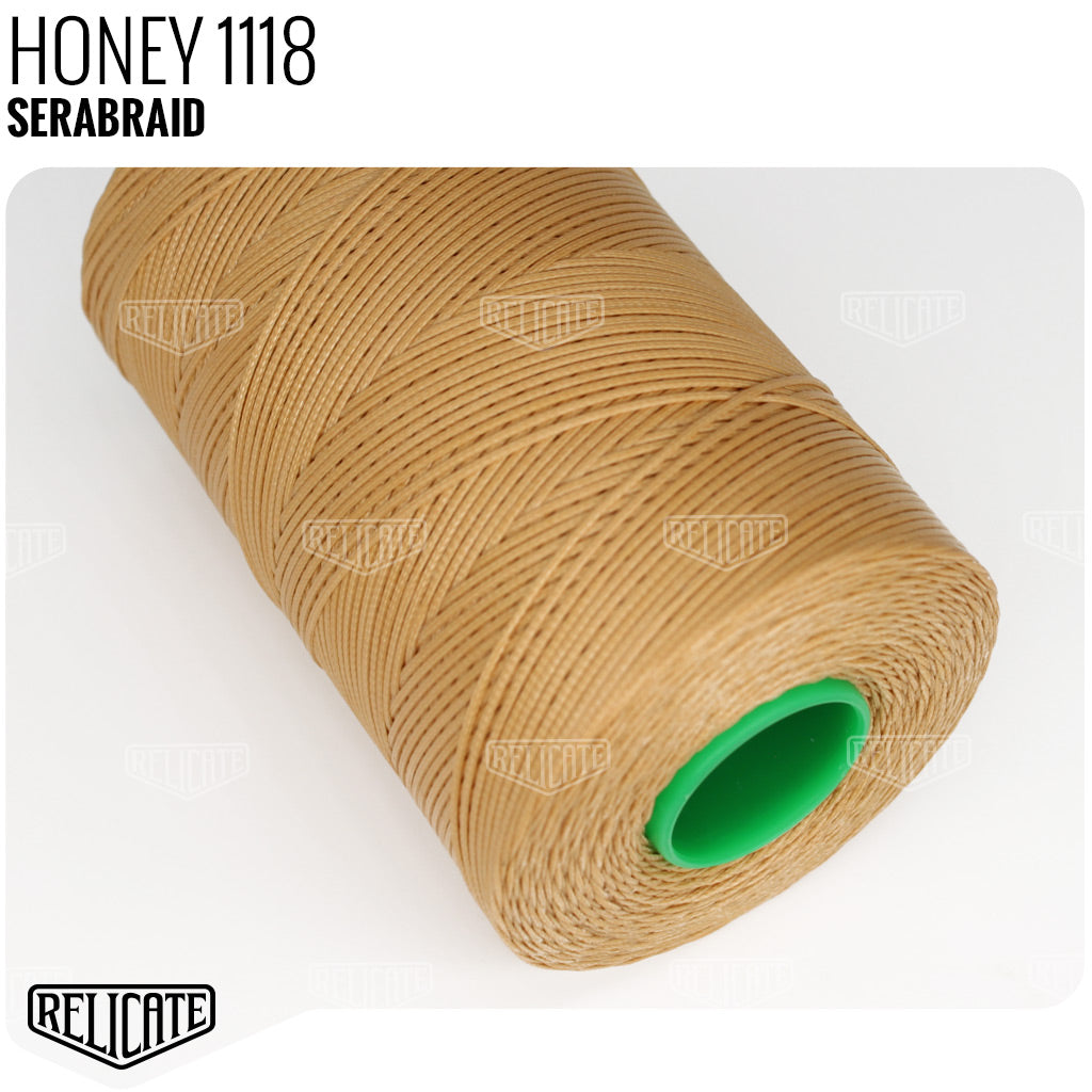 Serabraid Waxed Thread 1118 - Relicate Leather Automotive Interior Upholstery