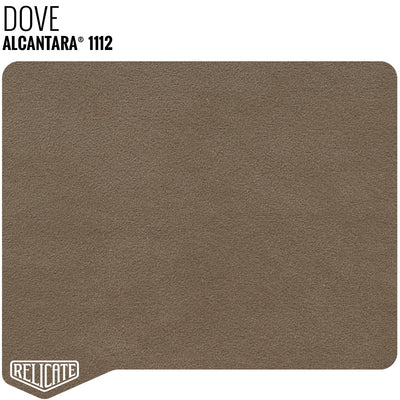 Alcantara - Unbacked - Panel 1112 Dove Grey - Unbacked / Product - Relicate Leather Automotive Interior Upholstery