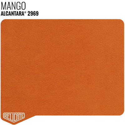 Alcantara - Unbacked 2969 Mango - Unbacked / Product - Relicate Leather Automotive Interior Upholstery