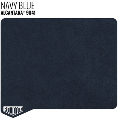 Alcantara - Unbacked - Panel 9041 Navy Blue - Unbacked / Product - Relicate Leather Automotive Interior Upholstery