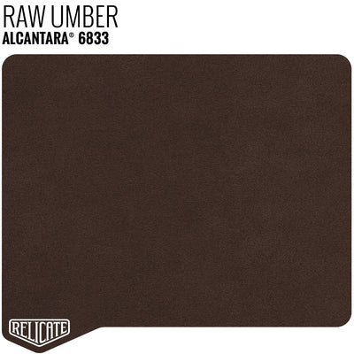 Alcantara - Unbacked - Panel 6833 Raw Umber - Unbacked / Product - Relicate Leather Automotive Interior Upholstery