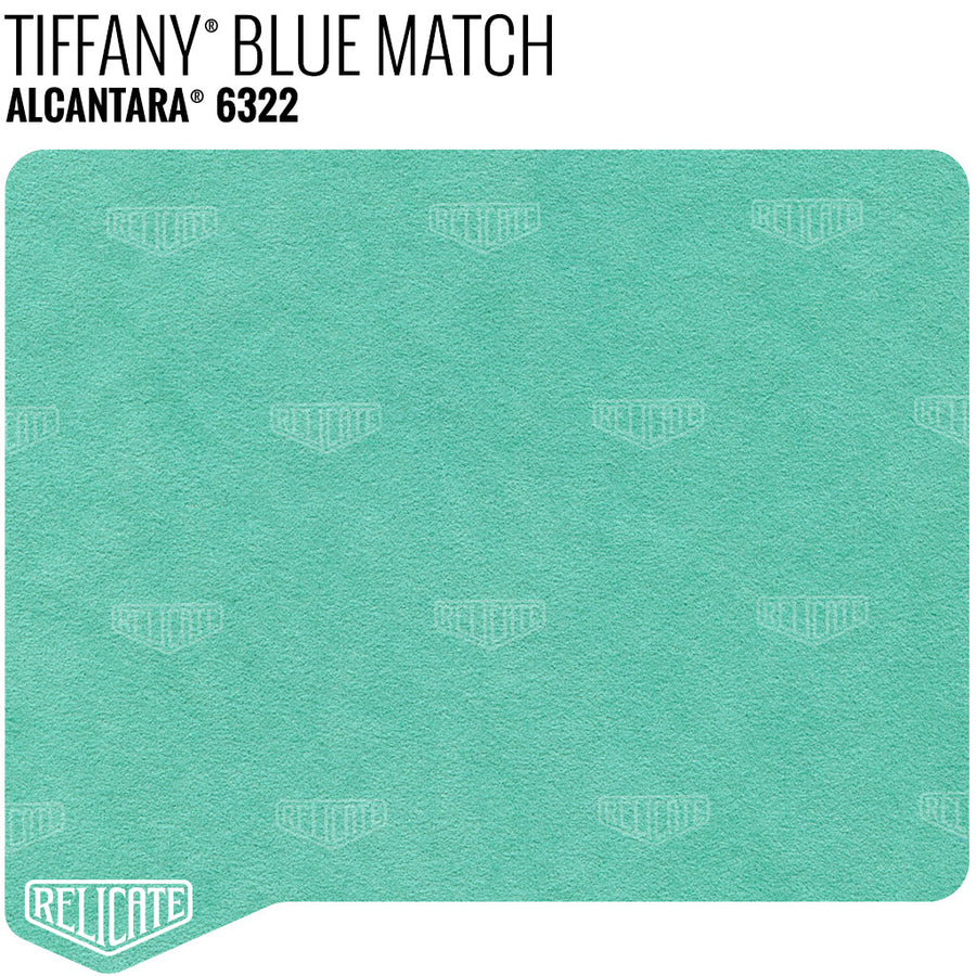 Alcantara Pannel - Tiffany® Blue Match YARDAGE - Relicate Leather Automotive Interior Upholstery