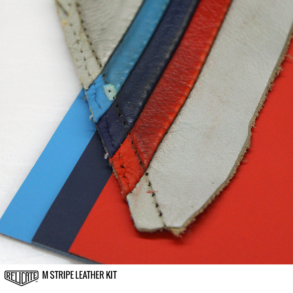 M STRIPE LEATHER KIT - Relicate Leather Automotive Interior Upholstery