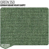 German Square Weave Carpet - Green 350 Yardage - Relicate Leather Automotive Interior Upholstery