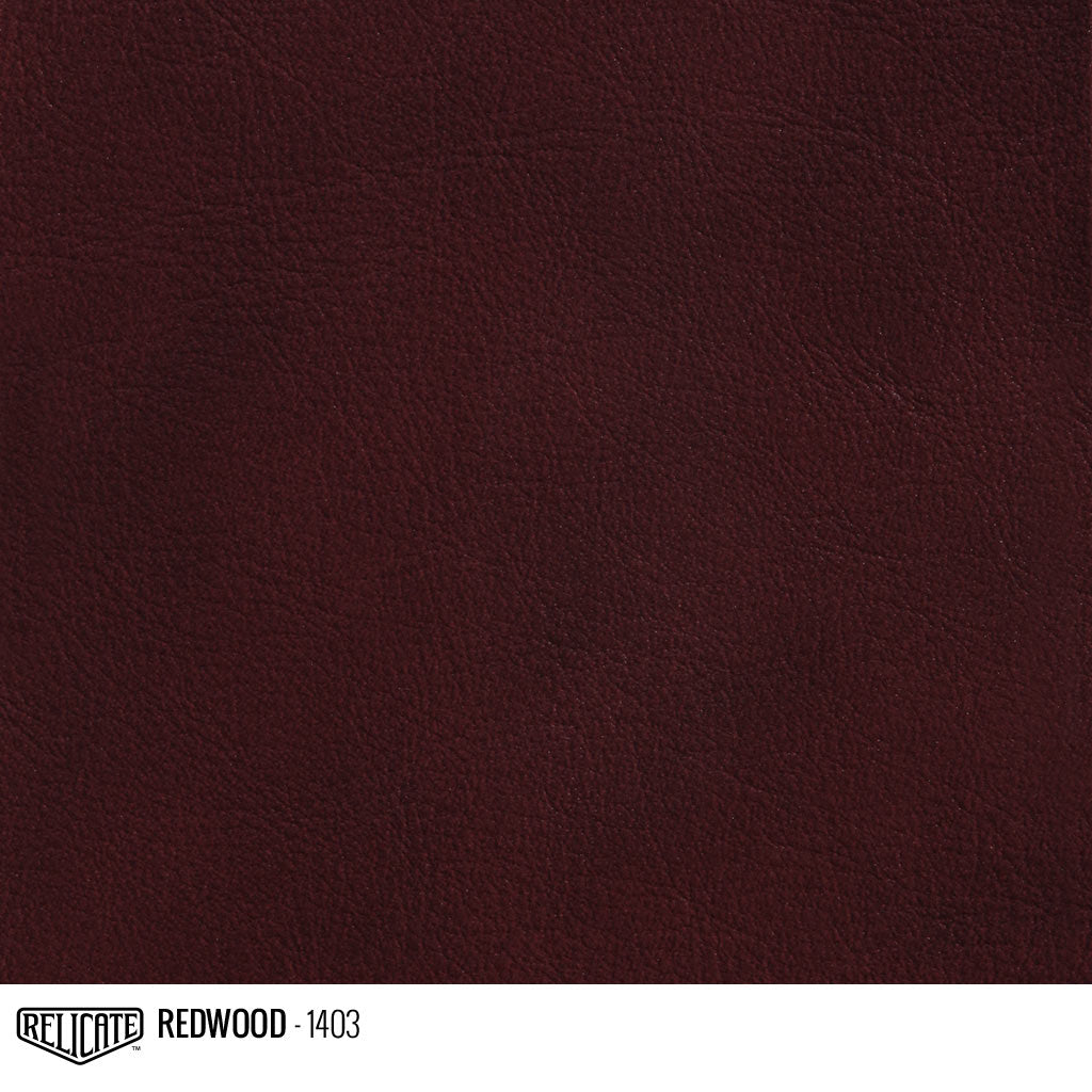 Classic Antiqued Leather Redwood - 1403 / Hide(s) - Relicate Leather Automotive Interior Upholstery