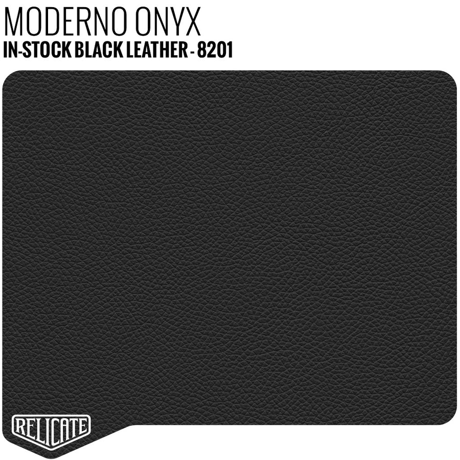 Moderno Onyx Leather Product / 1/4 Hide - Relicate Leather Automotive Interior Upholstery