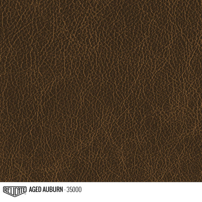 Satin Distressed Leather Hide(s) / Aged Auburn 35000 / Full Hide - Relicate Leather Automotive Interior Upholstery