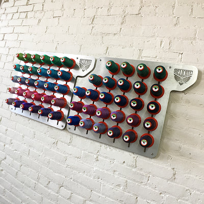 Serafil 4oz Spool Thread Holder Add-on board holds 27 - Relicate Leather Automotive Interior Upholstery