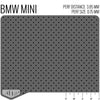 PERFORATION ADD-ON SERVICE BMW MINI / Textile (per yard) - Relicate Leather Automotive Interior Upholstery