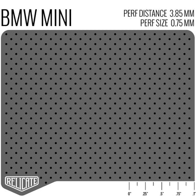 PERFORATION ADD-ON SERVICE BMW MINI / Textile (per yard) - Relicate Leather Automotive Interior Upholstery