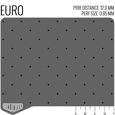PERFORATION ADD-ON SERVICE EURO / Textile (per yard) - Relicate Leather Automotive Interior Upholstery