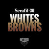 Whites/Browns Serafil Thread 30 (TEX 90)  - Relicate Leather Automotive Interior Upholstery