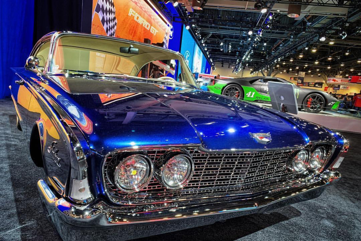 1960 Ford Starliner 2018 Sema Show Ford Design Award Relicate Leather