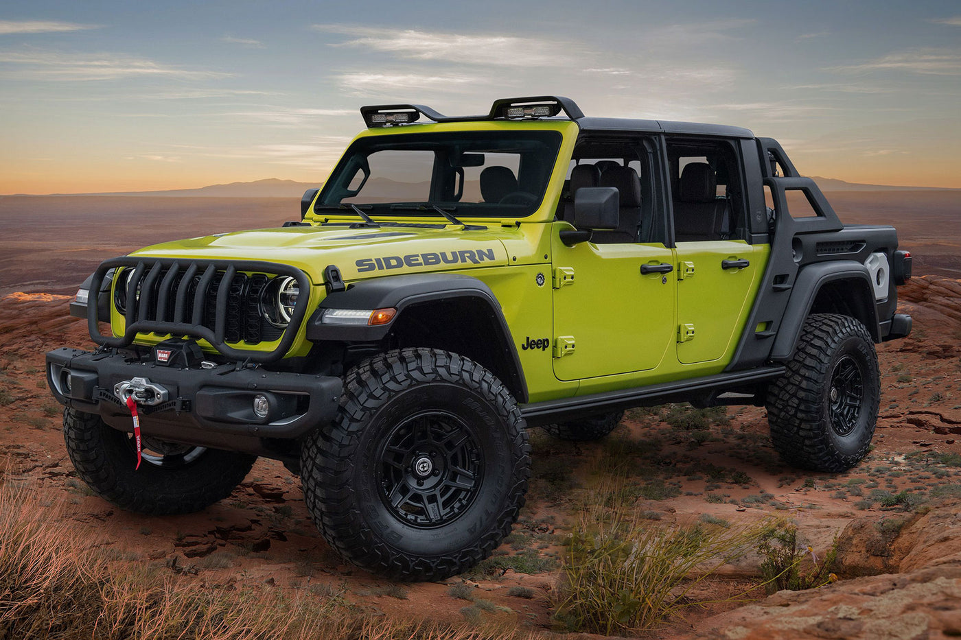 Jeep Gladiator Rubicon Sideburn Concept Relicate